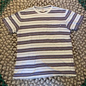 Vans striped pocket t shirt